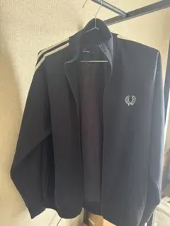 FRED PERRY フルジップジャージ 黒/ミント - メルカリ