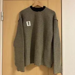 ナンバーナイン　ジョージ期　ジャガード　ニット　ロンT サイズ３ ナンバーナイン ジョージ期 ジャガード ニット ロンT サイズ3 - メルカリ