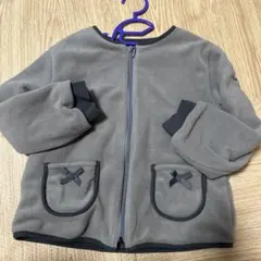 BeBe グレー フリース　ジャケット 130 アウター