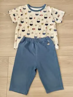 ユニクロ ミッフィー柄 半袖 パジャマ 100