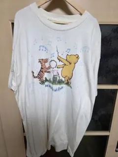90s USA製 Disney Classic Pooh 生成色