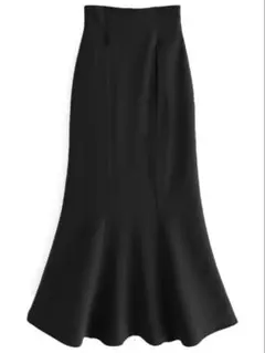 GRL グレイル ハイウエストマーメイドスカート [DK988] 黒 ブラック