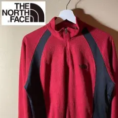 希少❗️ノースフェイス　パワーストレッチ　ポーラテック　フリース　赤、黒　XL