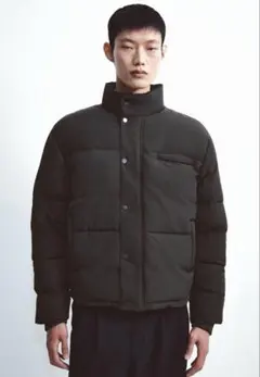 H&M ナイロンパファージャケット