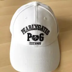 PEARLY GATES キャップ ホワイト ゴルフのサムネイル