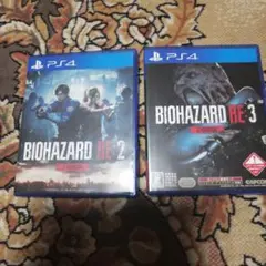 PS4　バイオハザードRE2.3セット
