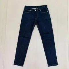 マカオ製 A.P.C スリムストレートデニム ジーンズ サイズ25 Sサイズ程度のサムネイル