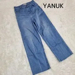 【美品】YANUK リリス カットオフデニム レディース Mサイズのサムネイル