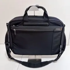 ACEGENE 2WAYビジネスバッグ A4 PC収納 通勤 出張 ブラック
