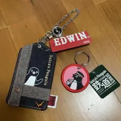 EDWIN Suicaのパスケースとキーホルダーセット