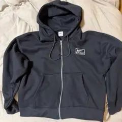STUSSY × Nike ジップアップパーカー ブラック