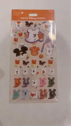 ディズニーハロウィン　シール　ステッカー　おばけちゃん　かぼランタン