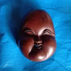 木製 能面 約13cm