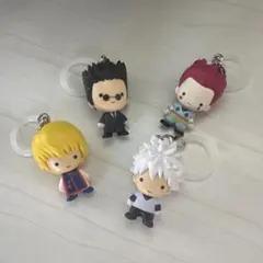 HUNTER×HUNTER ガチャガチャ めじるしアクセサリー 4個セット