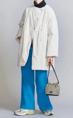 美品☆B&Y UNITED ARROWS☆ナイロン パデッドジャケット☆