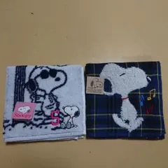 スヌーピー タオルハンカチ2点セット