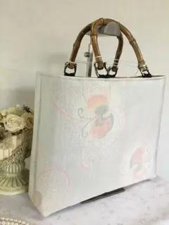 花ぷらら・ハンドメイド・大島紬・大きめ・トートバッグ・189