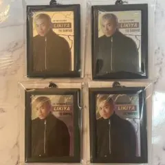 LIKIYA フォトミラーキーホルダー 4個セット(おまけ付き)