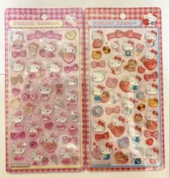 ボンボンドロップシール キティ 赤 ピンク 正規品