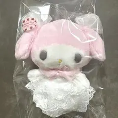 サンリオ レディマイメロ　マスコットホルダー　ホワイト マイメロ マイメロディ