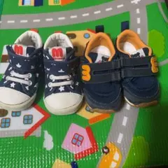 ミキハウス　靴　スニーカー　13.5