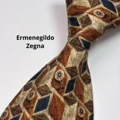 Ermenegildo Zegna エルメネジルドゼニア　ネクタイ　シルク