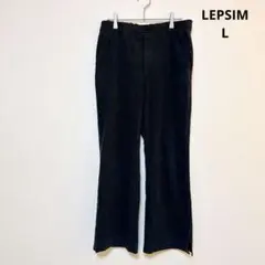 LEPSIM レプシィム パンツ ブラック L レディース　ズボン　カジュアル