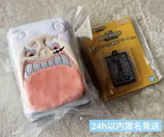 2点・ワンピース 一番くじ E賞 ルフィ ぬいぐるみマルチケース H賞 サンジ