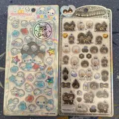 あわわちゃん　ジュエルプチドロップ　モンチッチ　うるちゅるPOP SEAL