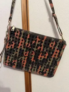 新品未使用 DIAVEL 迷彩柄 クラッチバッグ