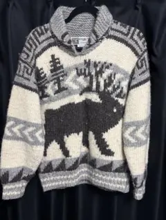 動物柄セーター