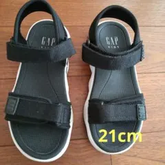 GAP キッズ サンダル ブラック 21.0cmのサムネイル