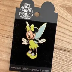 wdw Disney ピンバッジ ミニー ティンカーベル ピンバッジ
