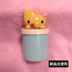 ハローキティ　フィギュア付き容器　小物入れ　ハッピーセット　日焼けキティ