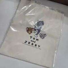 トムとジェリー happyくじ C賞 コラボレーショントートバッグ　ピース