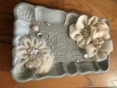 デコ　アンティーク　キャッシュトレイ