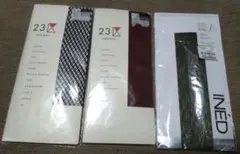 ストッキング　ひざ下丈　22-25cm 3足