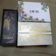 GUCCI DIOR グッチ ディオール ギフト箱 空箱 3個セット