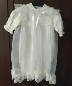 新生児セレモニードレス 帽子付き