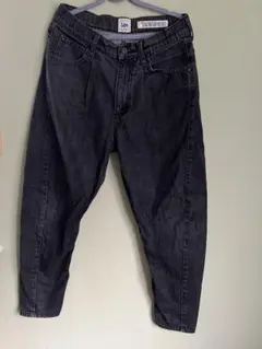 Lee リー スキニー デニムパンツ 無地 ブラック キッズ 160