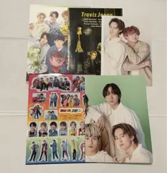 TravisJapan ピンナップ•ステッカー•デタカセット