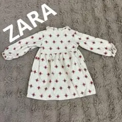 ZARA 花柄 ワンピース 2-3歳用