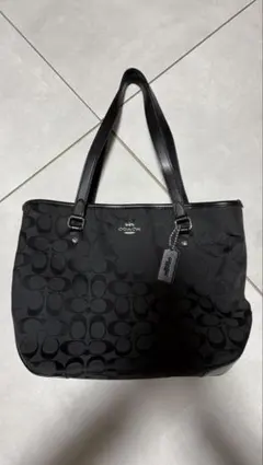 COACH ブラック トートバッグ