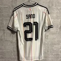 サッカー日本代表アウェイオーセンティックユニNo.24 佐野海舟2XL新品