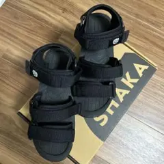 SHAKA 厚底 スポーツサンダル ブラックのサムネイル