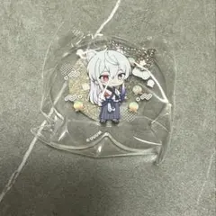 カラフルピーチ　どぬく　グリッターホログラムキーホルダー　DNQ