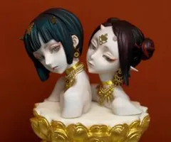 【未組立】植物少女園　ダーキニー&ハリティ 2体セットのサムネイル