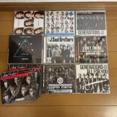 EXILE TRIBE CD まとめ売り 三代目JSB GENERATIONS等