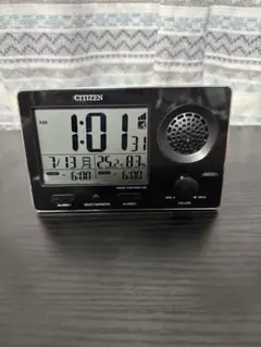 大音量目覚まし時計（置き時計） CITIZEN 8RZ149 ブラックのサムネイル