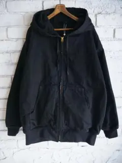 COMOLI ブラックデニム ジップパーカ 25AW サイズ2